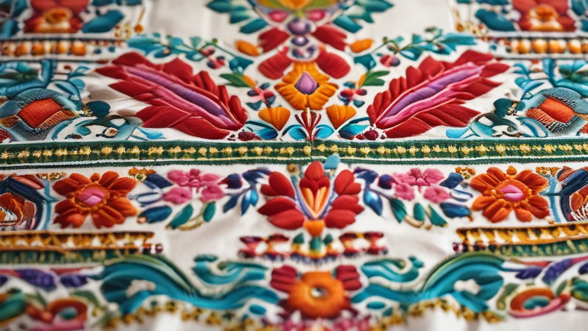 La mode mexicaine traditionnelle se caractérise par des couleurs vives et des motifs complexes.