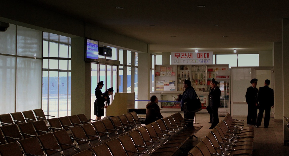 Korean souvenir shop interior