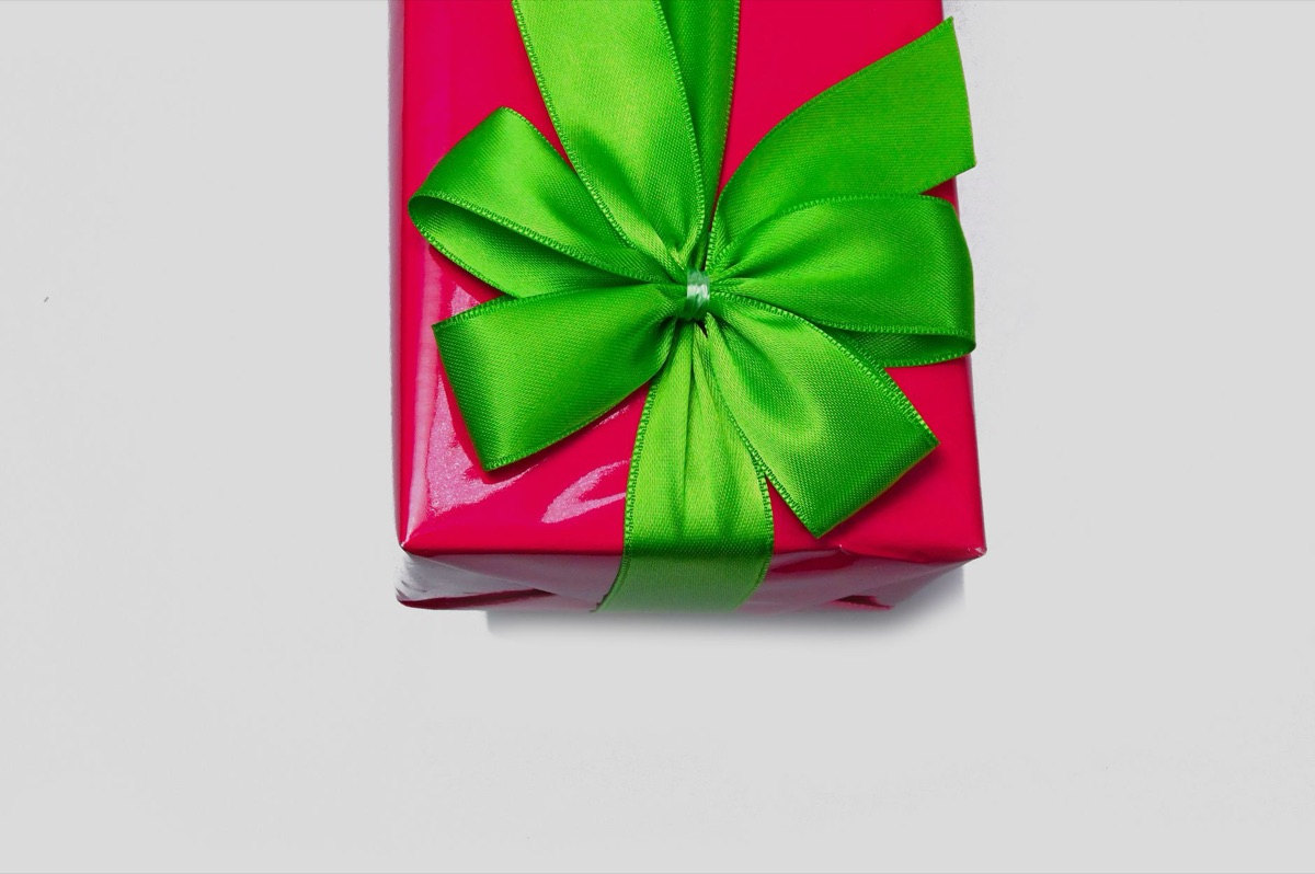 Korean souvenir gift wrapping