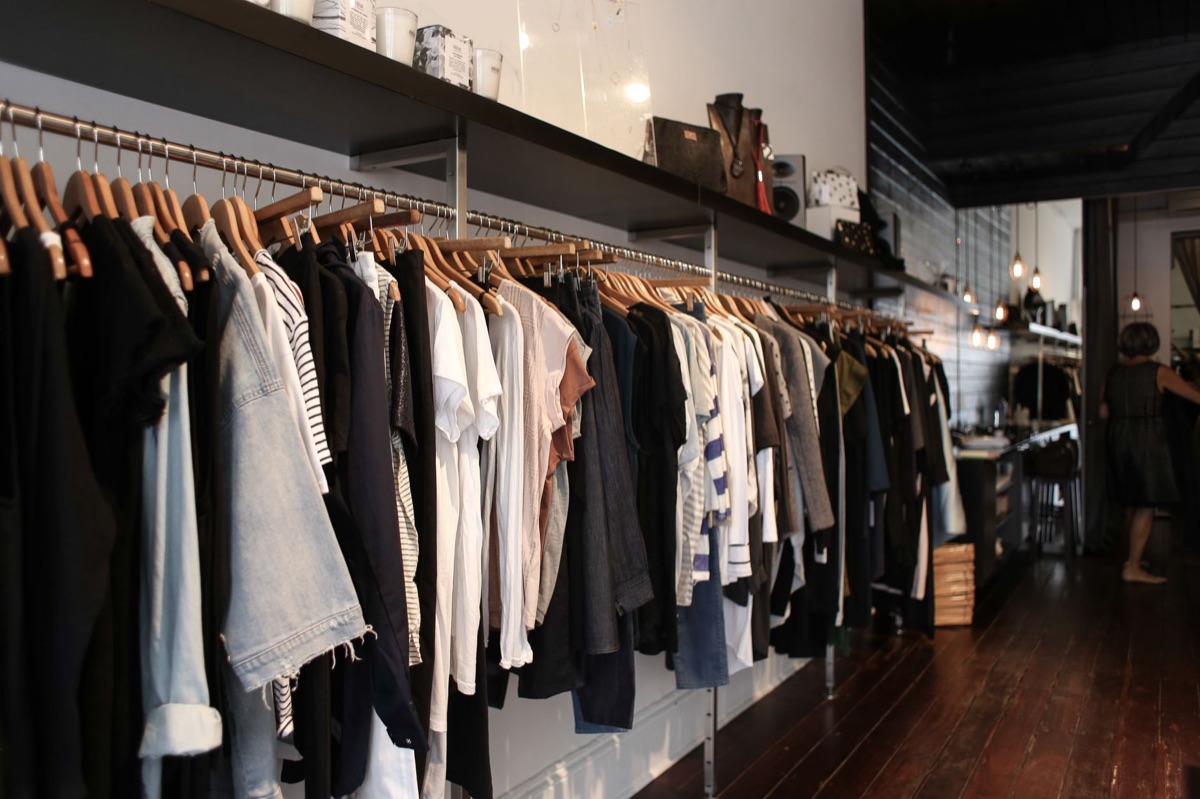 Seongsu-dong boutique shop interior