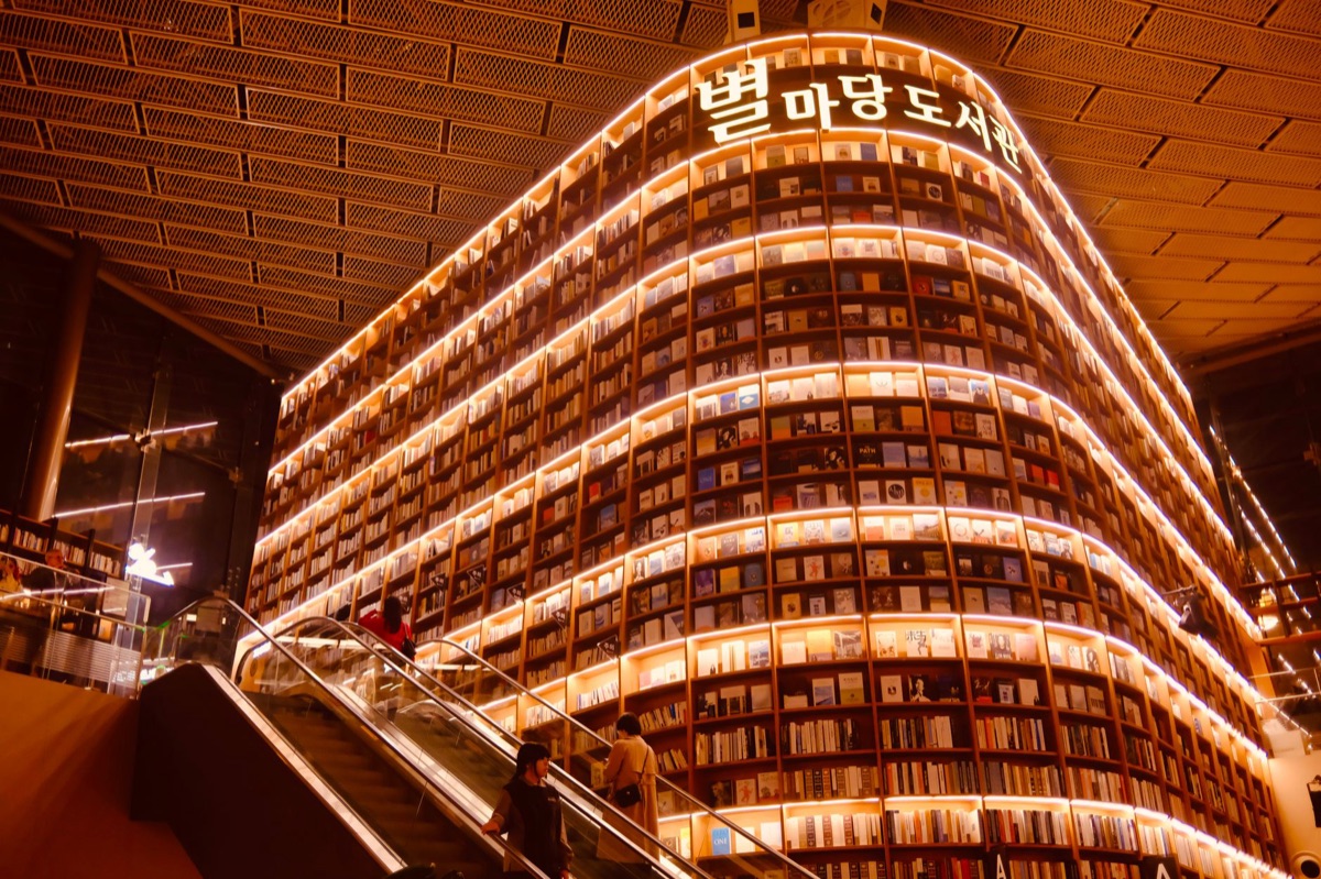 Seoul pop-up store interior
