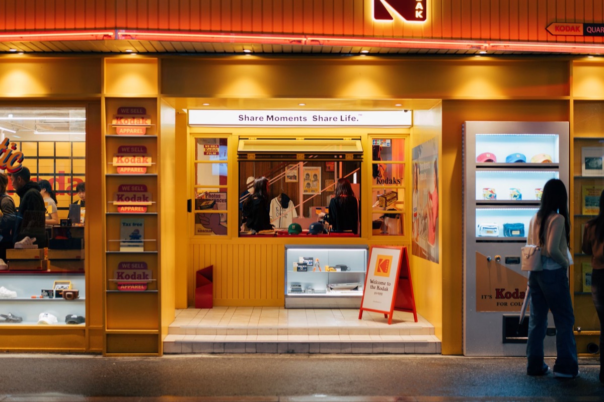 Seoul pop-up store crowd with diverse age and background