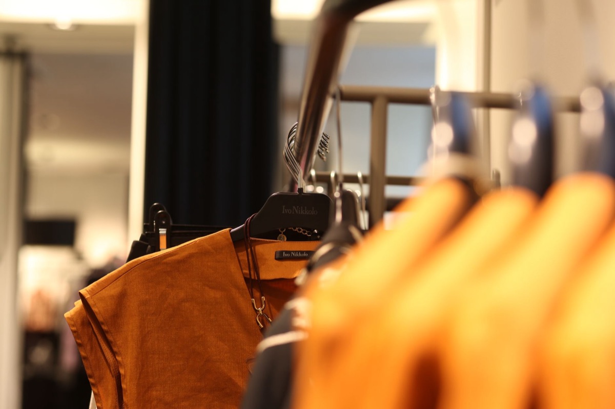 interior de loja de moda em seoul